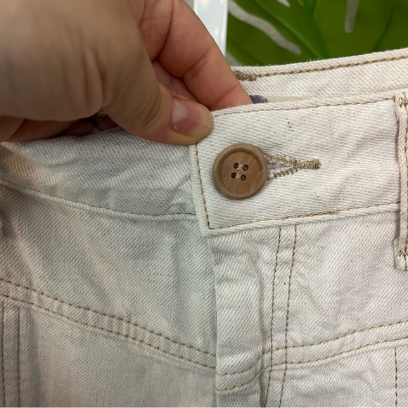 🤍 We The Free Twenty-Nine Ivory Utility Pants Sz 29 | High Rise Straight Leg - Picture 4 of 10